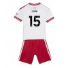 Liverpool Giovanni Leoni #15 Bortedraktsett Barn 2026-27 Kortermet (+ korte bukser)